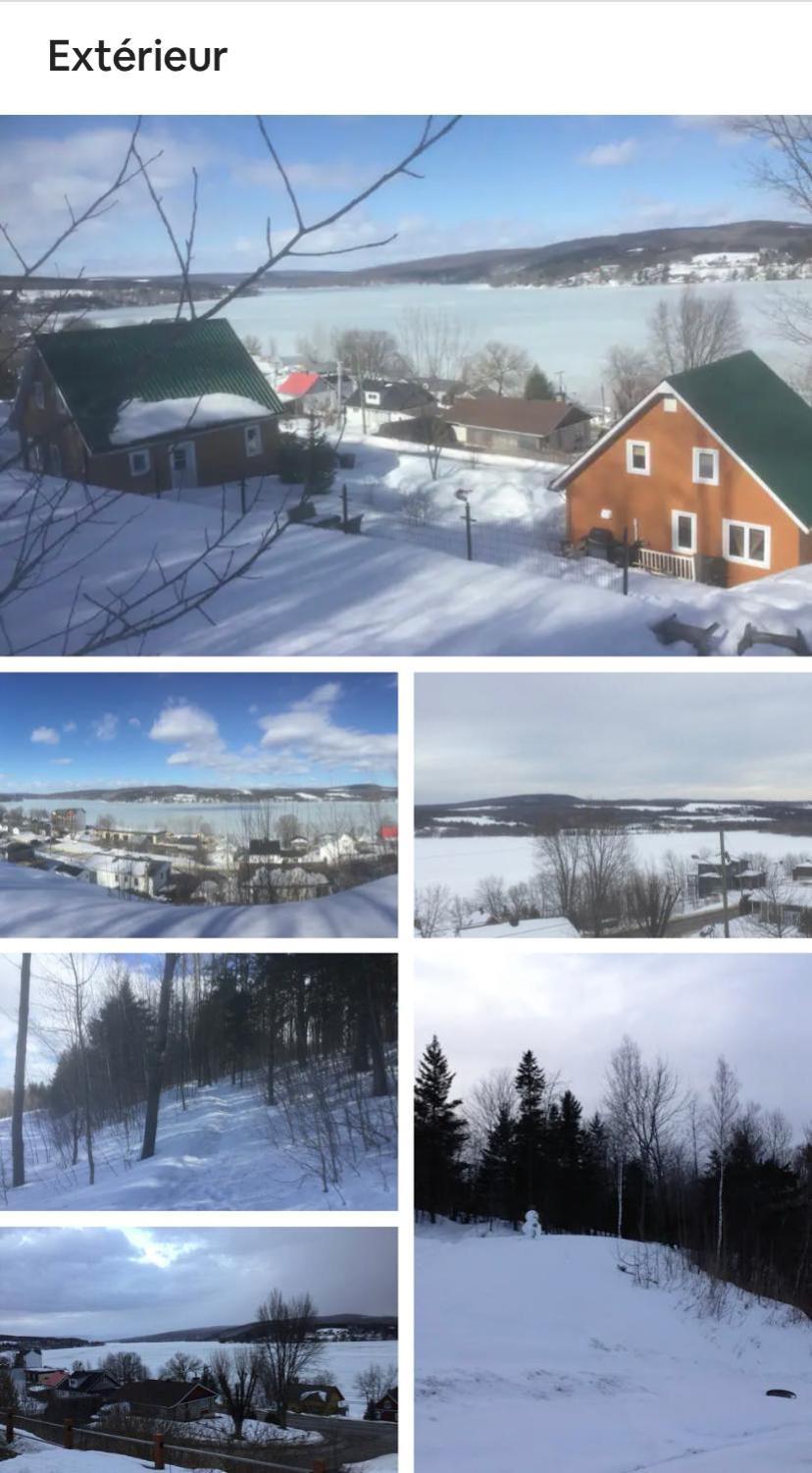 Chalets Garou Saint-Ferdinand Eksteriør billede